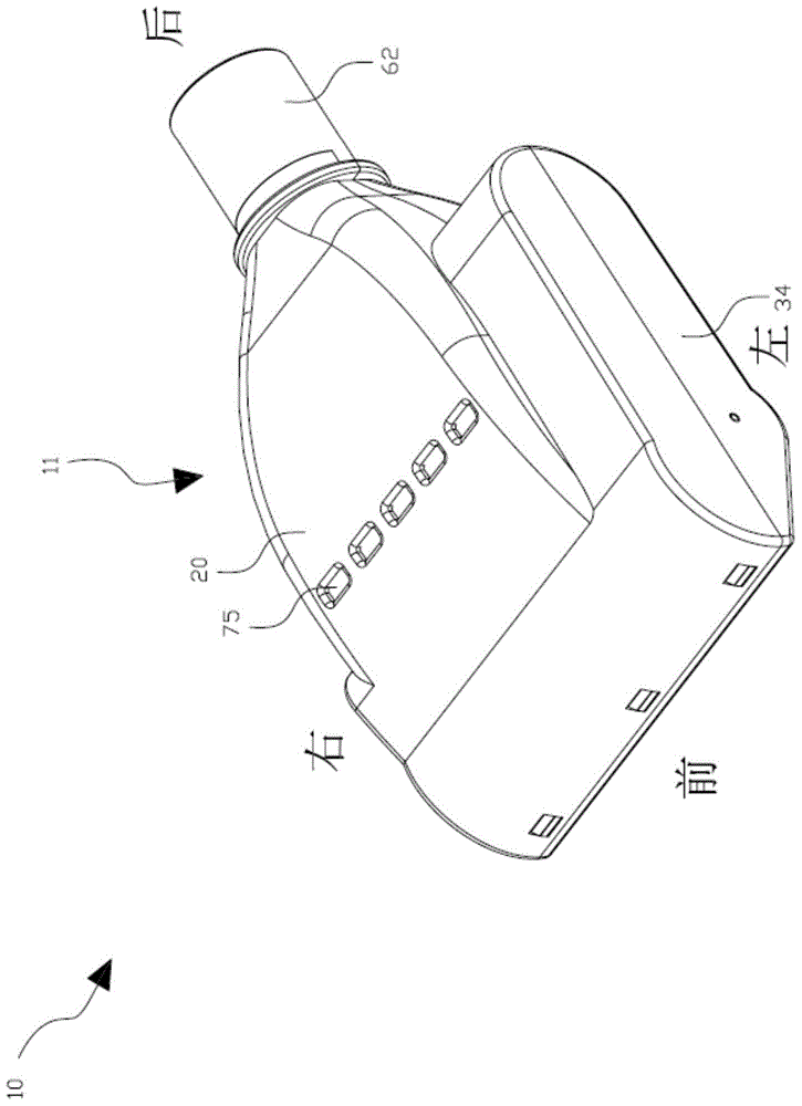 Dust collector suction nozzle and dust collection appliance