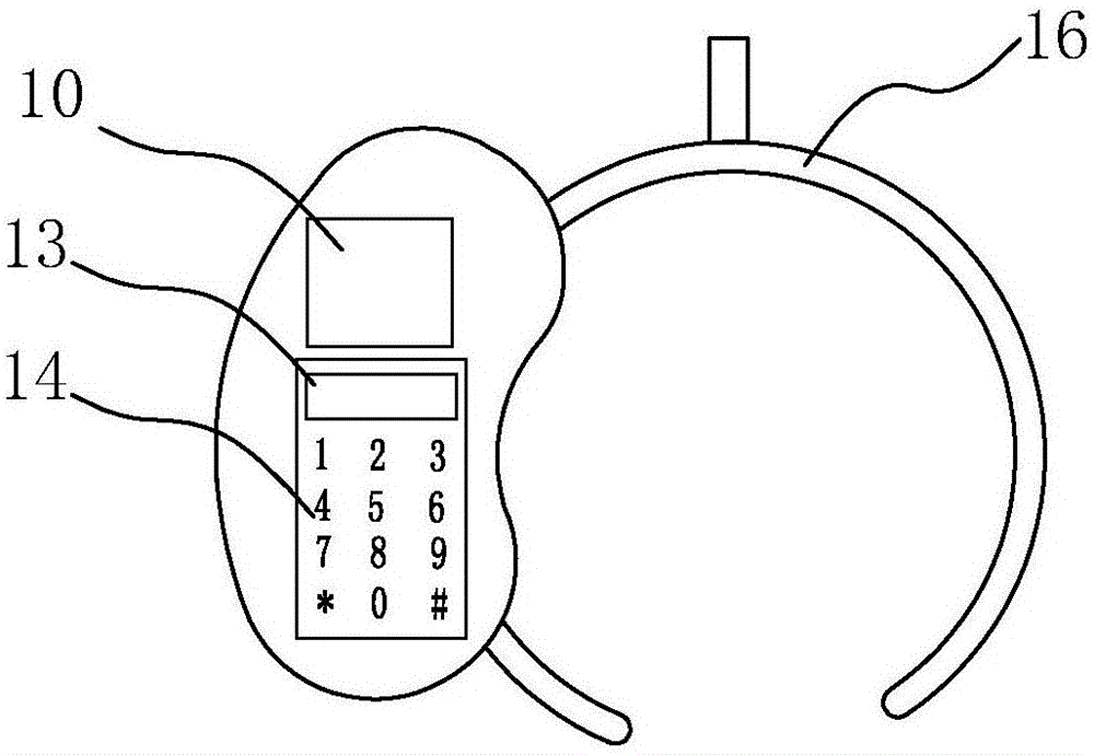 Intelligent password lock, and vehicle renting system and method based on cloud service