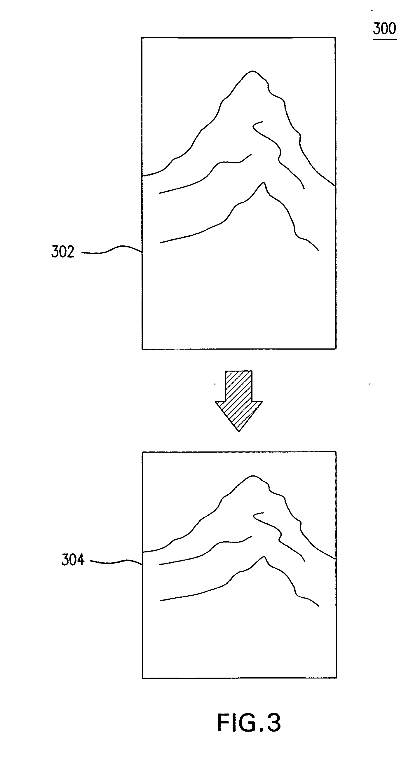 Orthorectifying stitched oblique imagery to a nadir view, and applications thereof