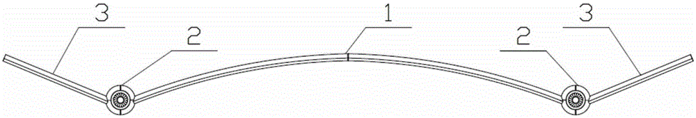 A curved-wing aircraft capable of spiral flight