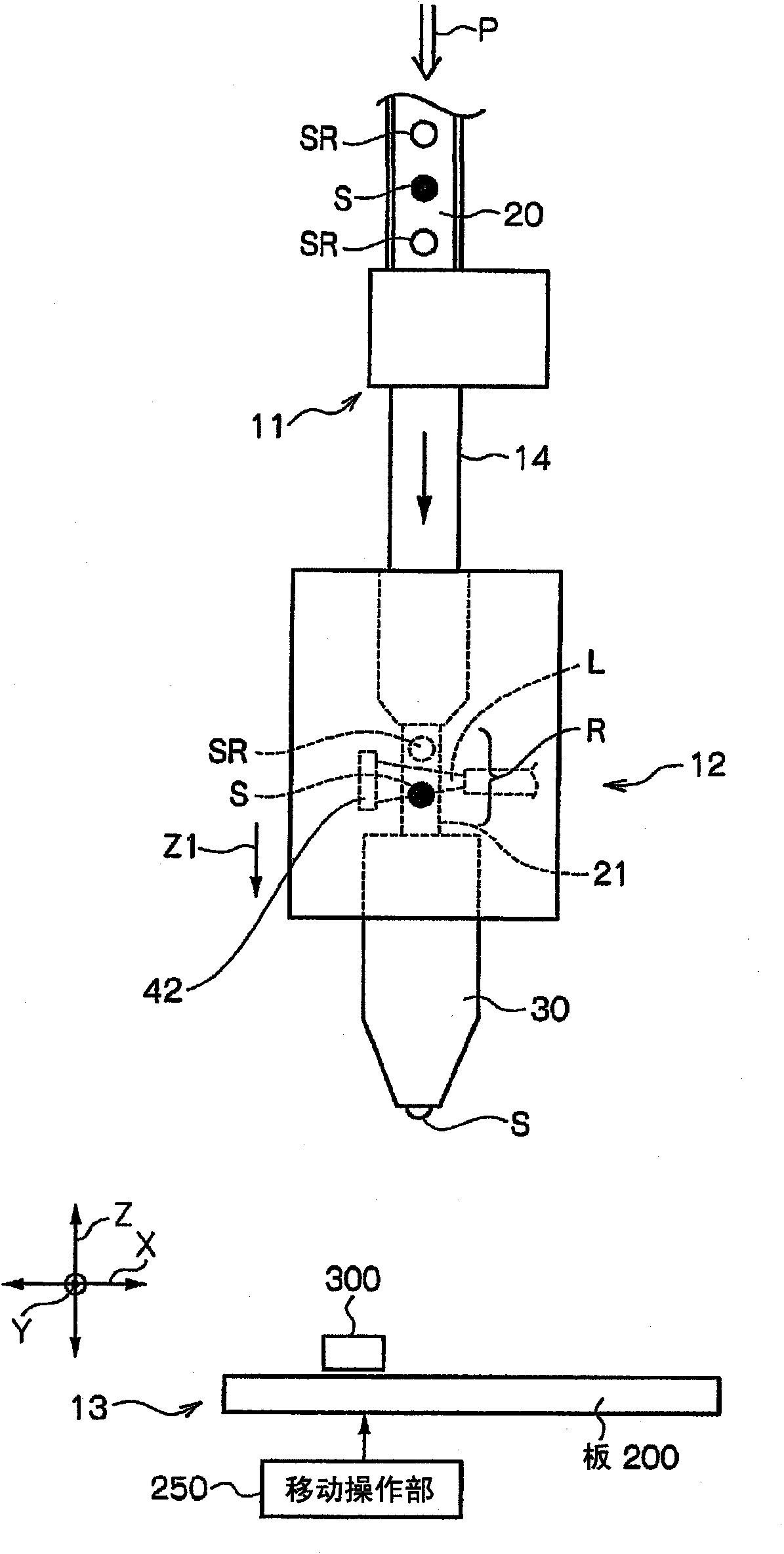 Specimen identification and dispensation device and specimen identification and dispensation method