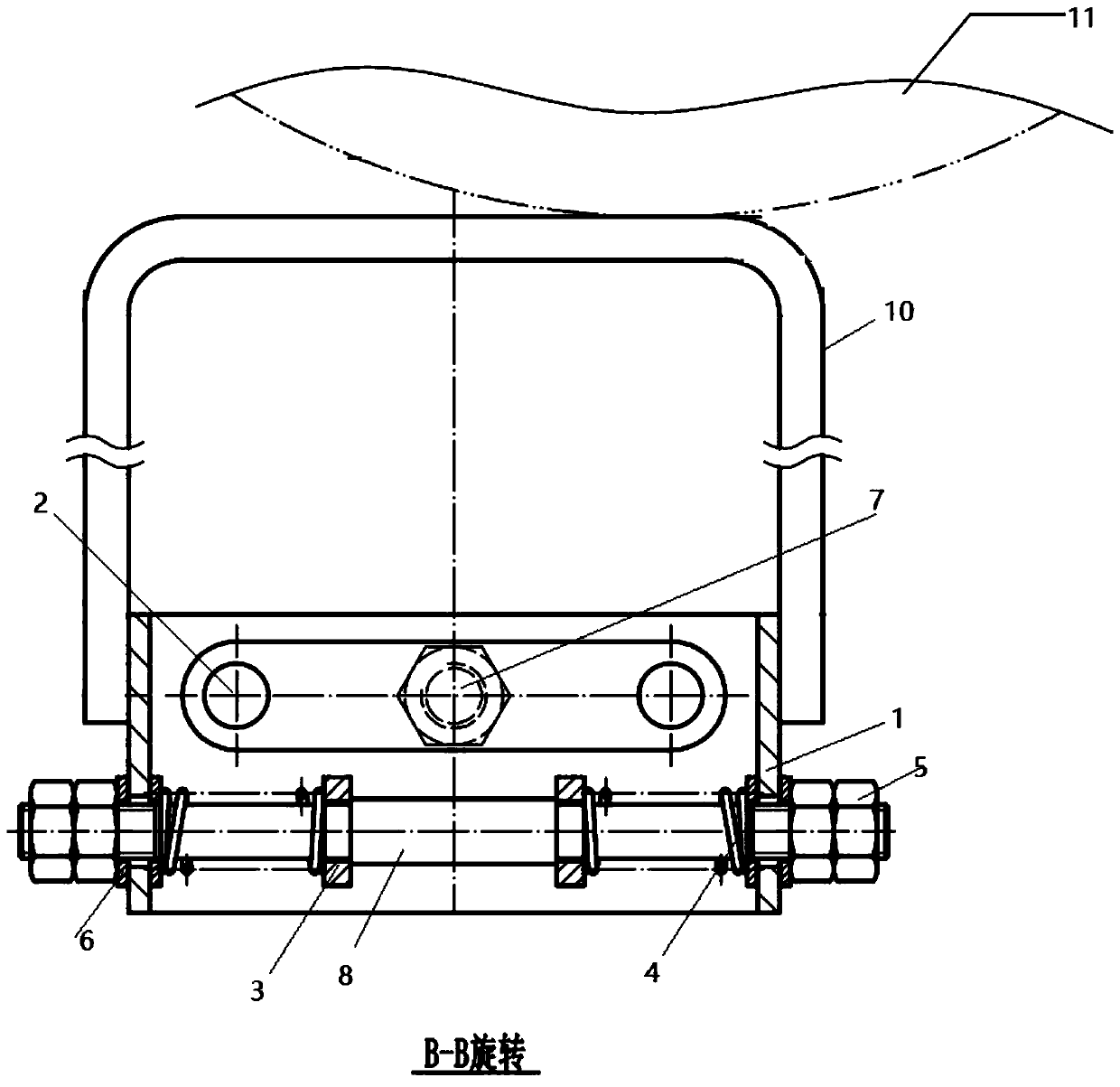 Anti-skew-pulling and slanting-lifting device during driving and control circuit