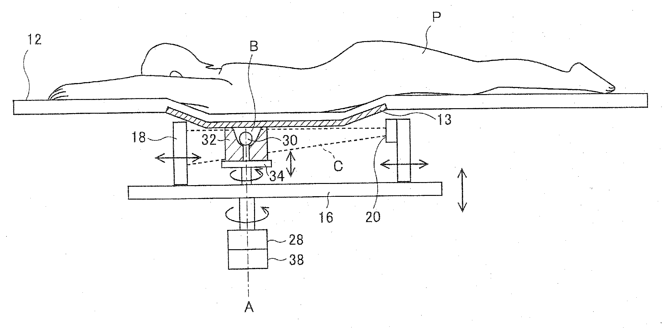 Radiation imaging and therapy apparatus for breast