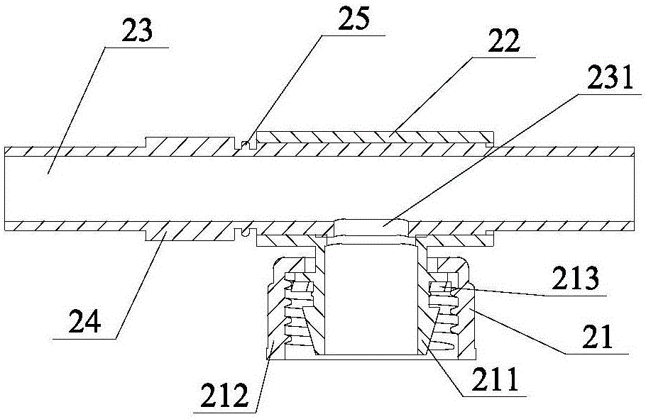 Assembling type foldable kettle assembly