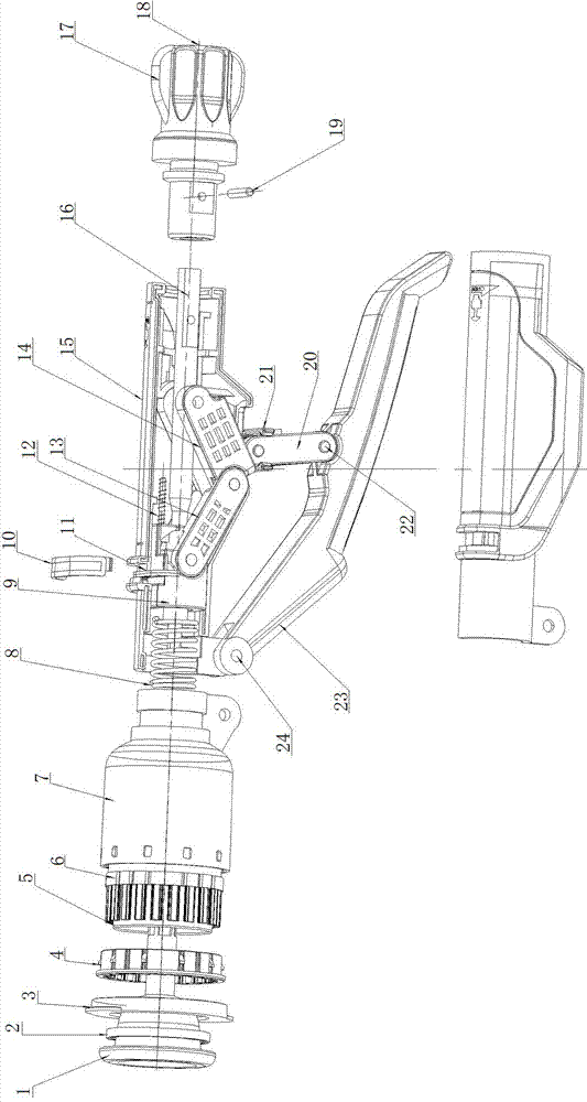 Disposable prepuce cutting anastomat