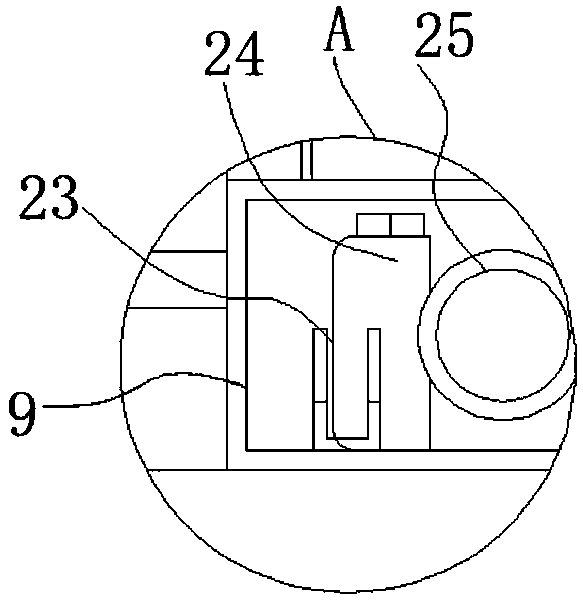 Efficient energy-saving elevator door motor and control system thereof