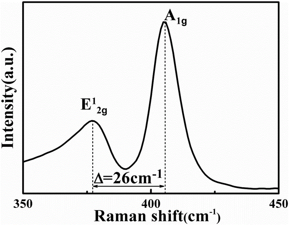 Pd/MoS2/SiO2/Si/SiO2/In multi-junction photo-detector and preparation method thereof