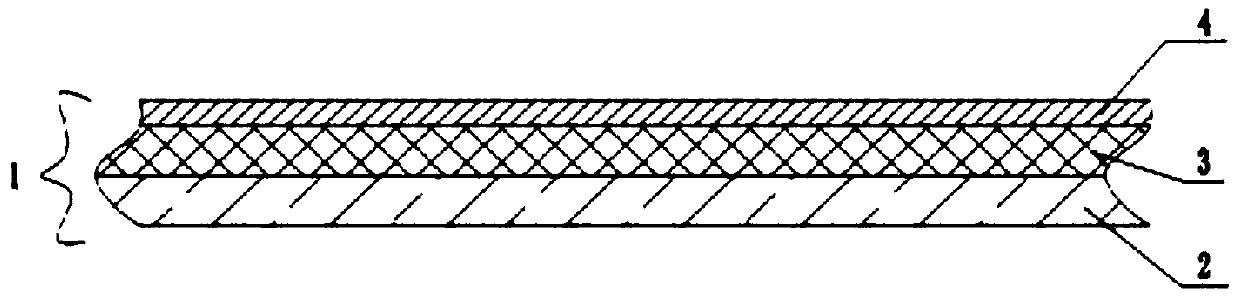 Release paper taking stearate as release agent