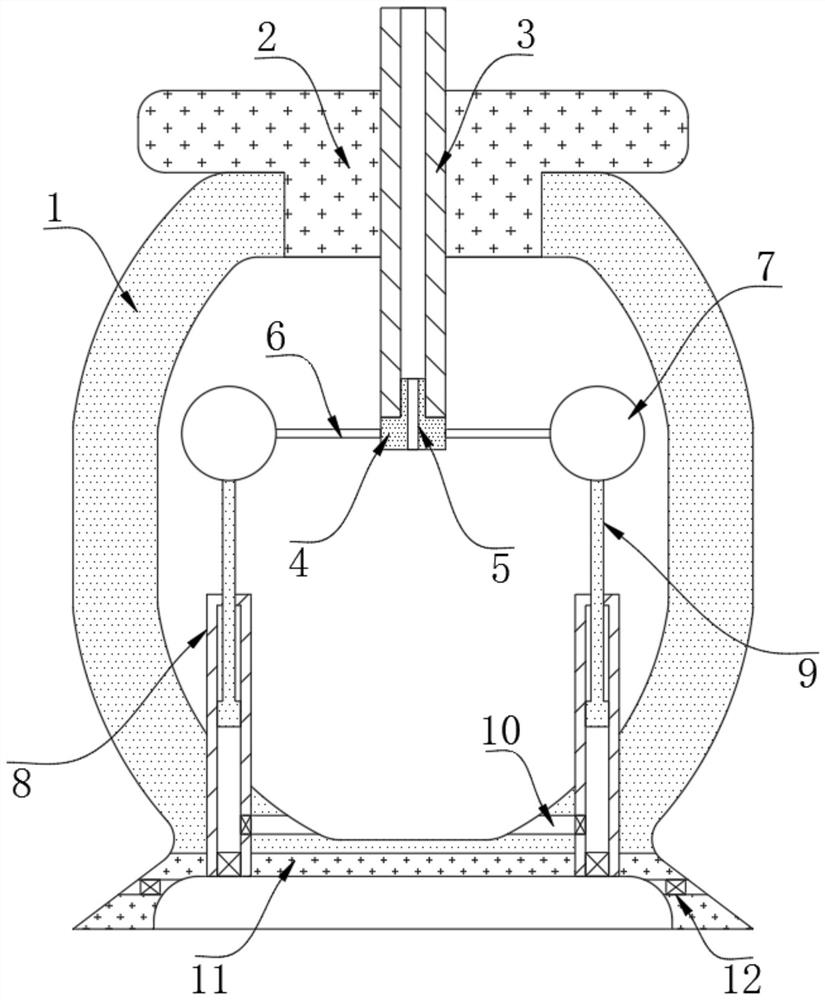 Automatic air supplementing type fresh food transportation box