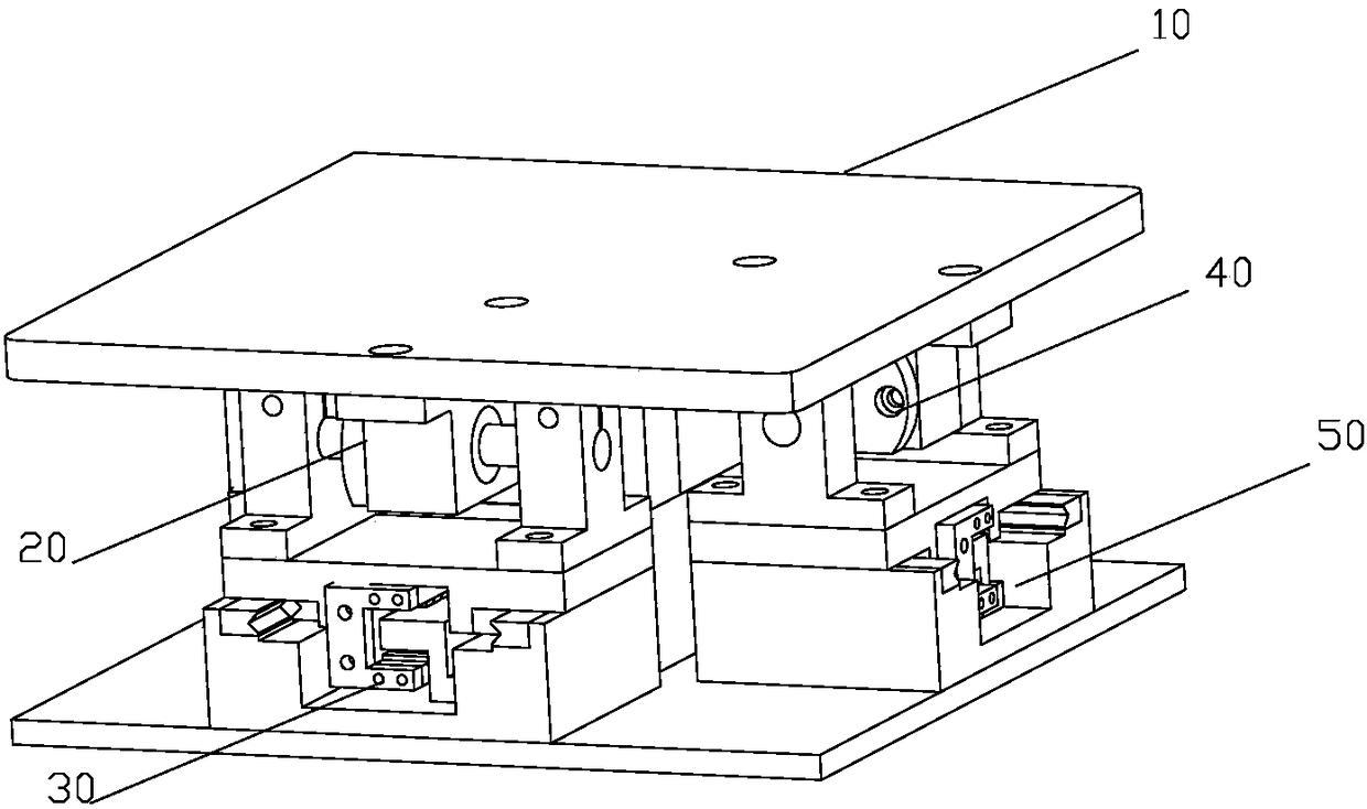 Planar motion platform for use in optoelectronic packaging