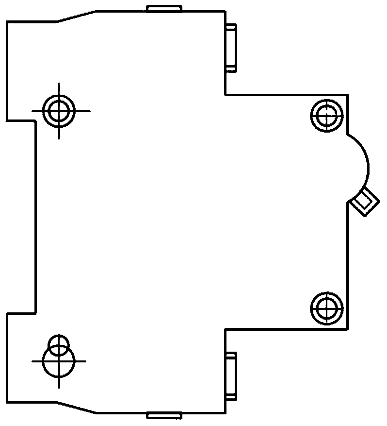 Short-circuit protection device for power frequency current and lightning surge automatic selection channel