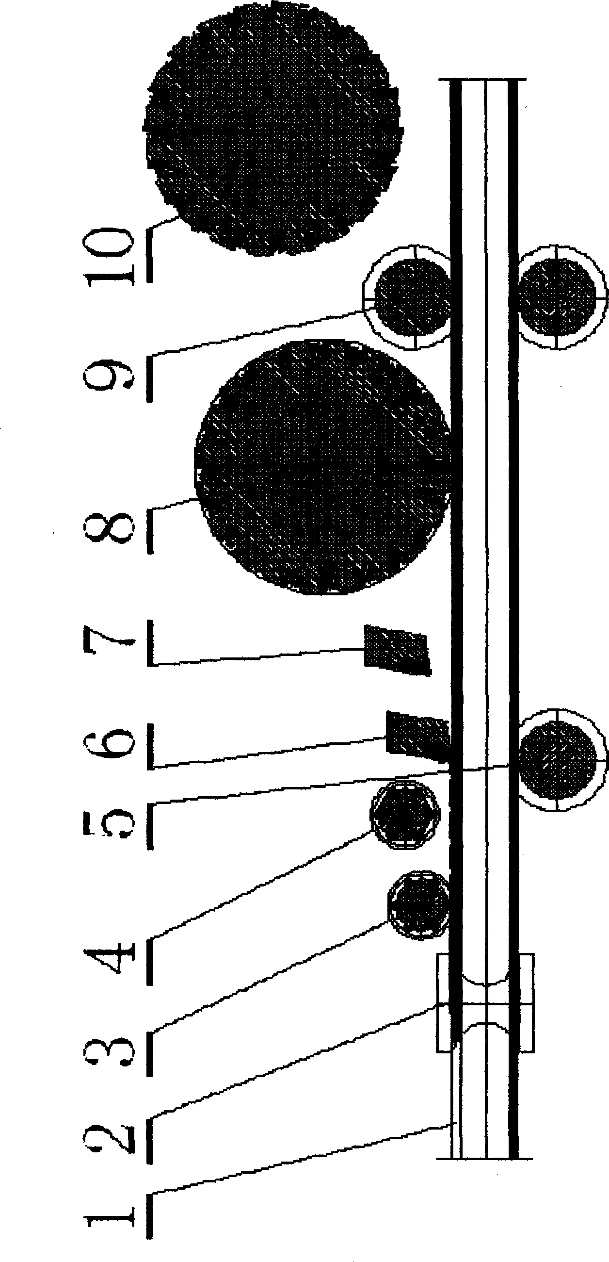 ERW welding pipe on-line external burr removing technique