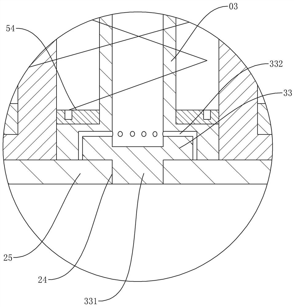 Automatic telescopic water spraying device