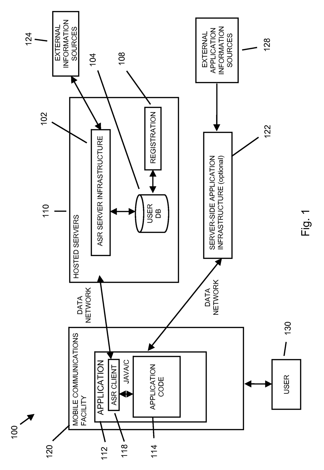 Using speech recognition results based on an unstructured language model with a music system