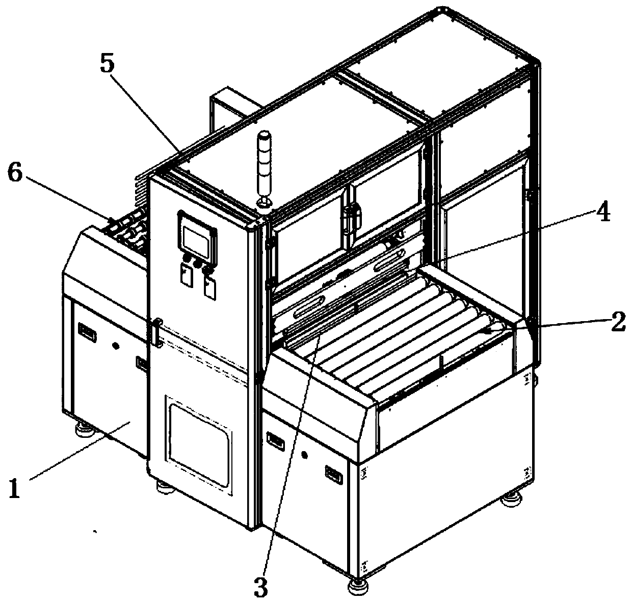 Full-automatic film stripping machine