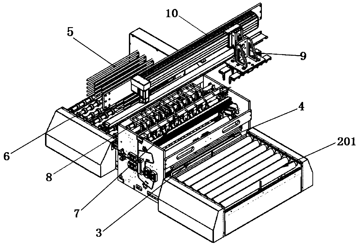 Full-automatic film stripping machine