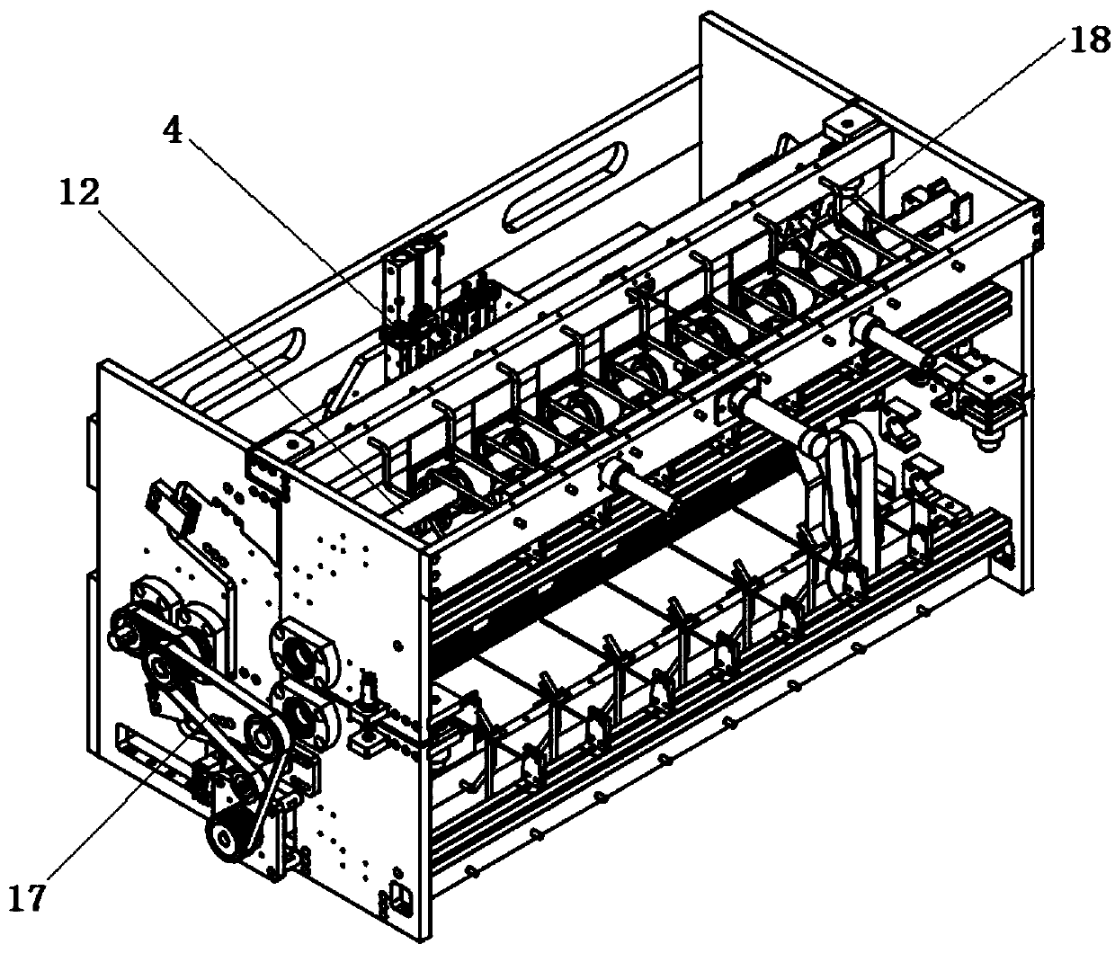 Full-automatic film stripping machine