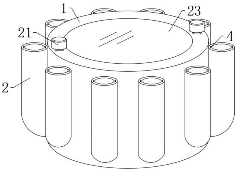 Advanced mathematics probability demonstration device