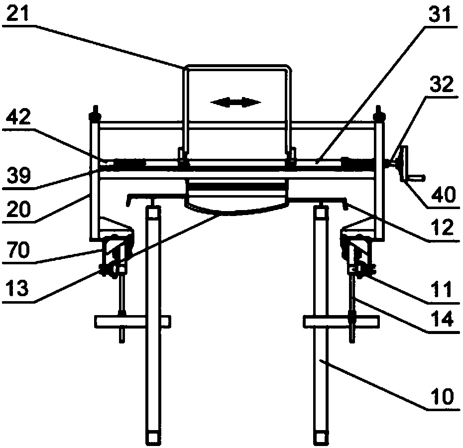 Wind power blade girder cloth paving method