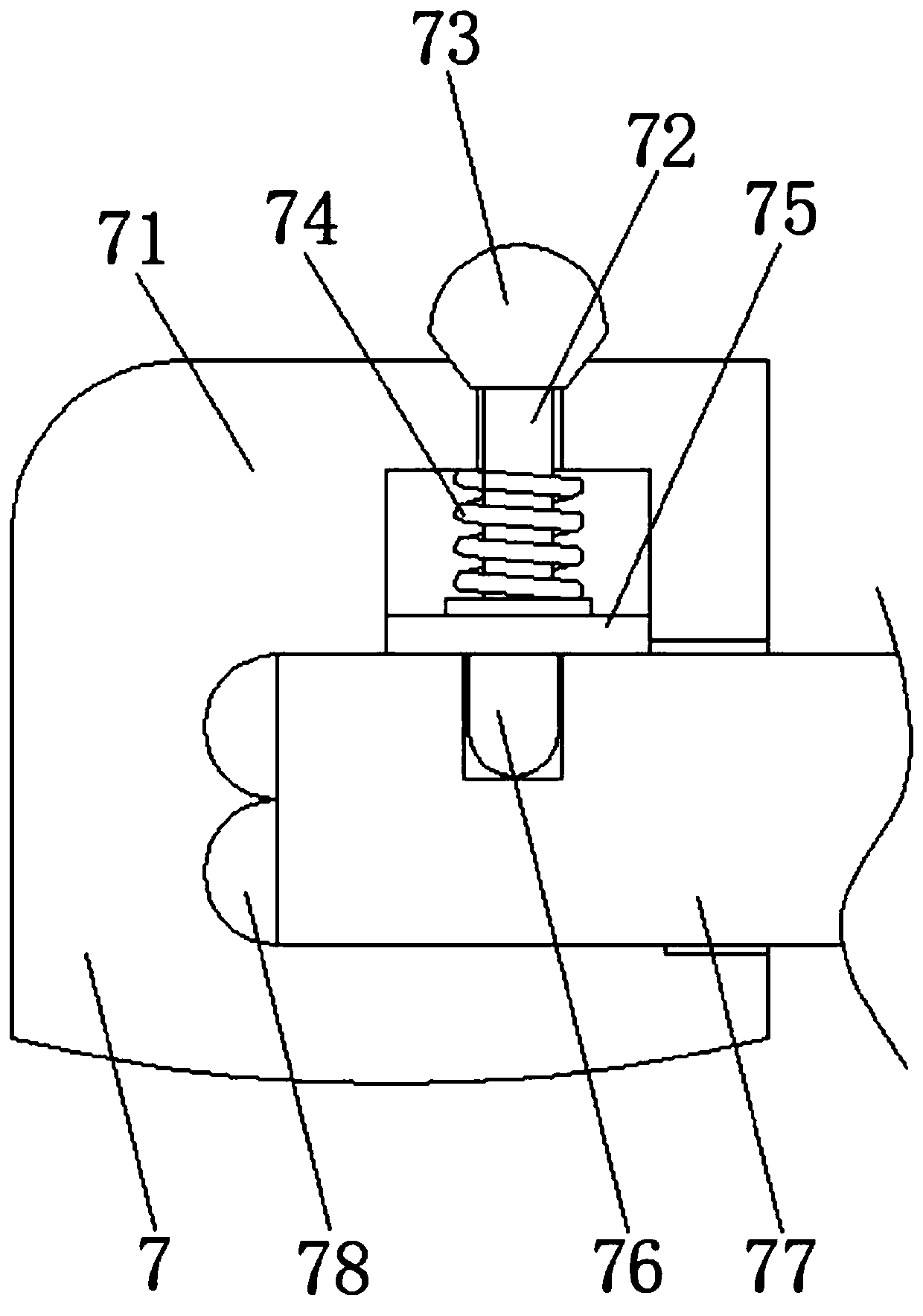 Paint stirring device for parking lot construction