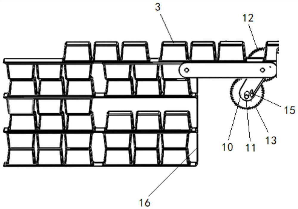 An automatic food delivery device