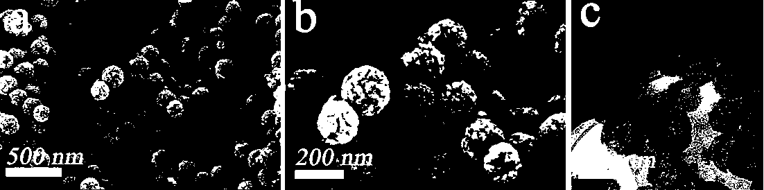 Preparation method of mesoporous hollow carbon microspheres with internal communication structure