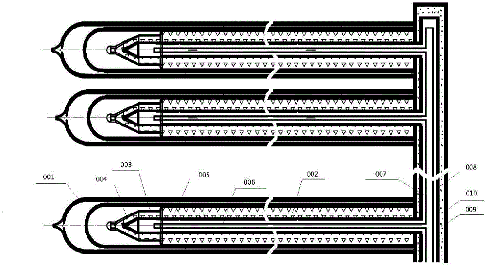 Solar thermal storage tube and processing method thereof