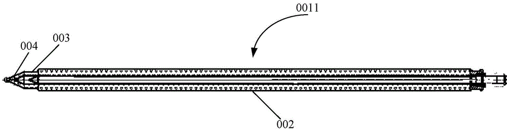 Solar thermal storage tube and processing method thereof