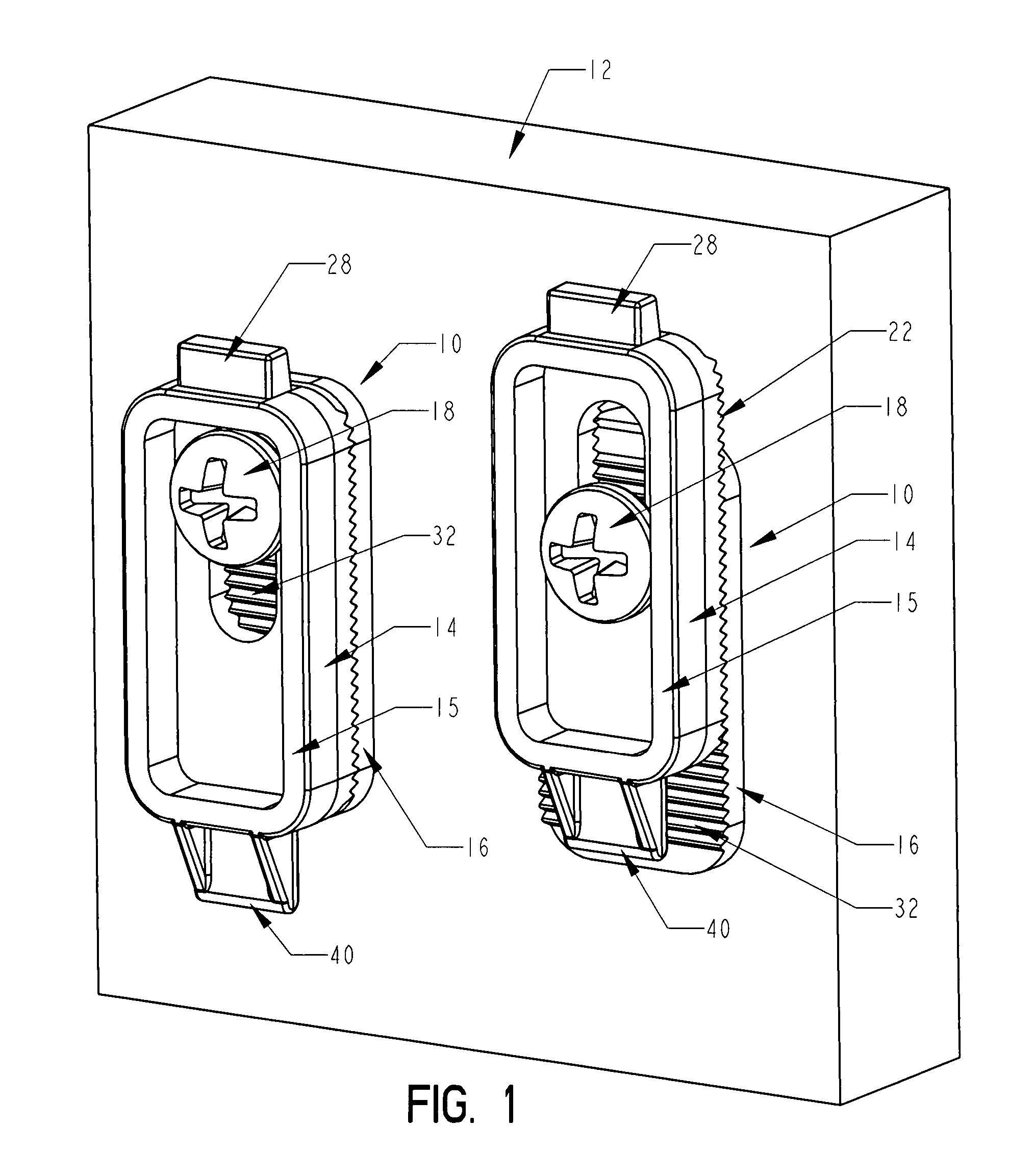 Adjustable wall hanger assembly