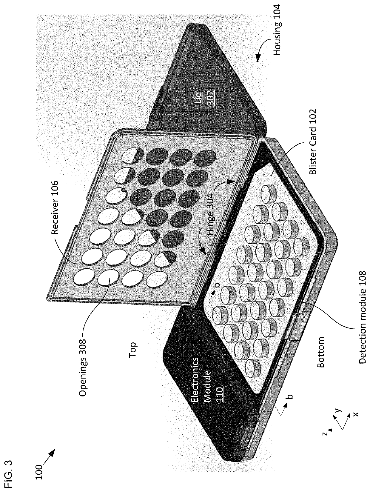 Apparatus and method for improved drug dosing-regimen compliance