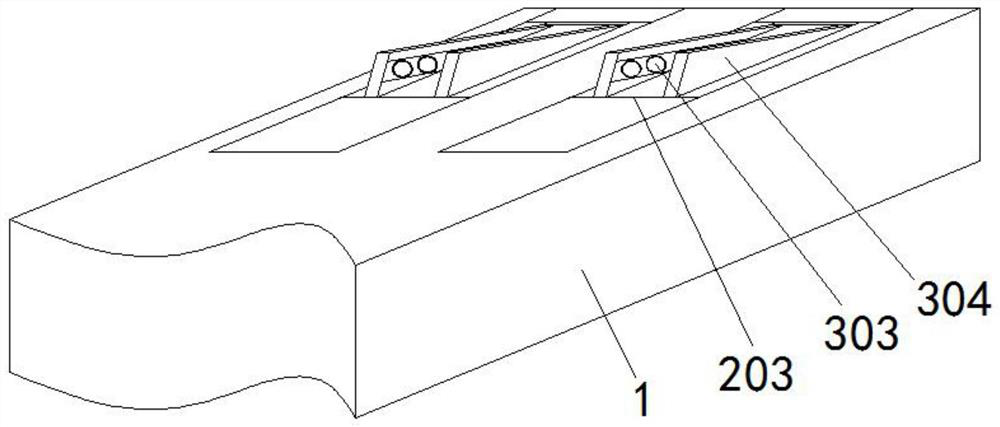 Lower limb single stepping distance adjusting component used in orthopedic rehabilitation exercise