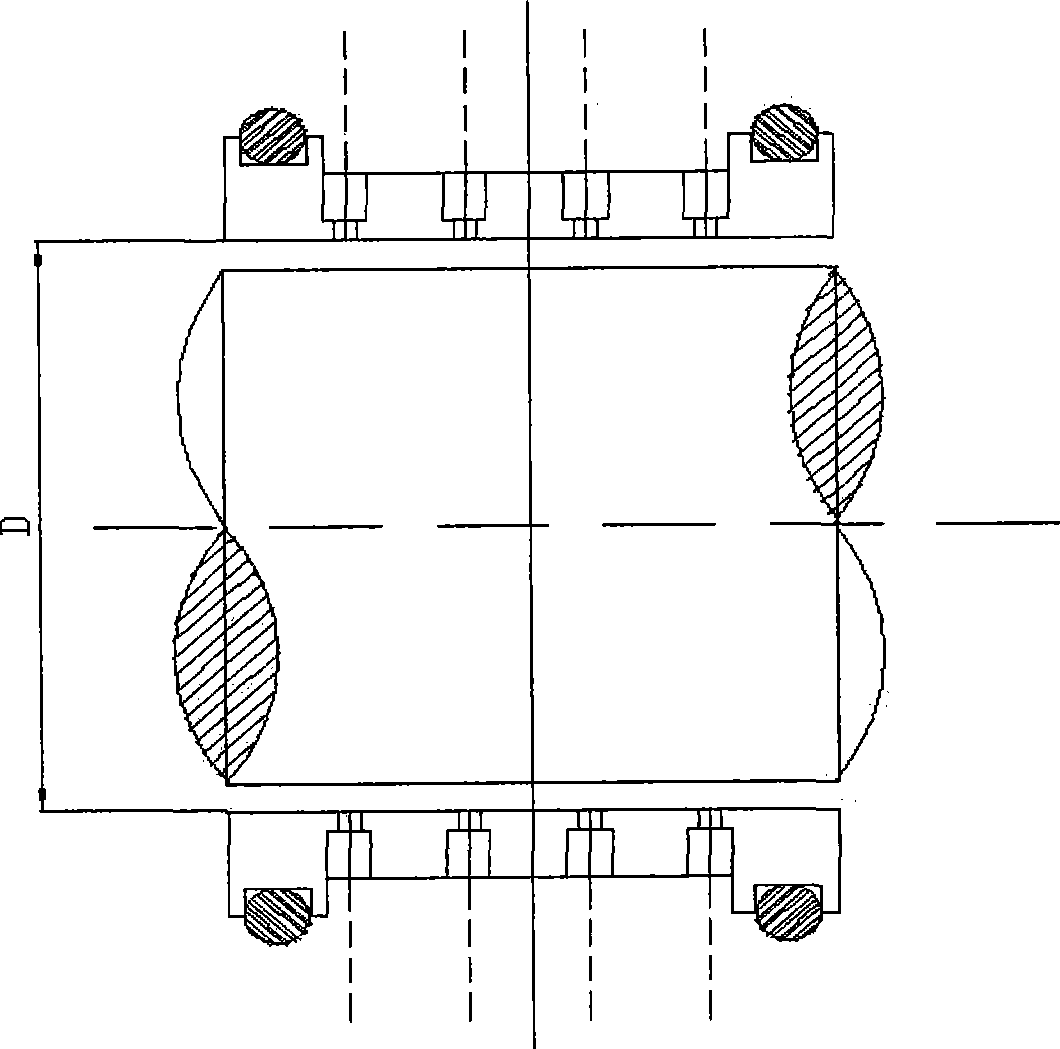 Internal groove self-lubricating dynamic-static pressure coupling air-float bearing