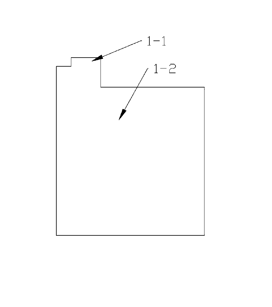 Storage battery with light side negative plates as well as lamination method thereof