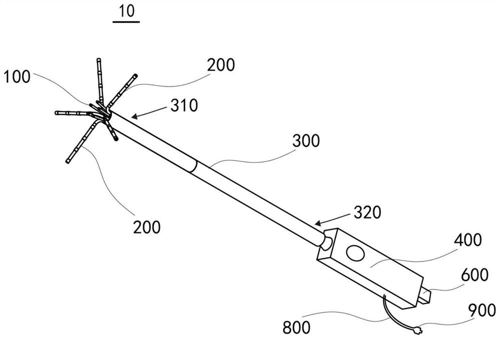 Inflorescence-shaped electrophysiological mapping catheter device