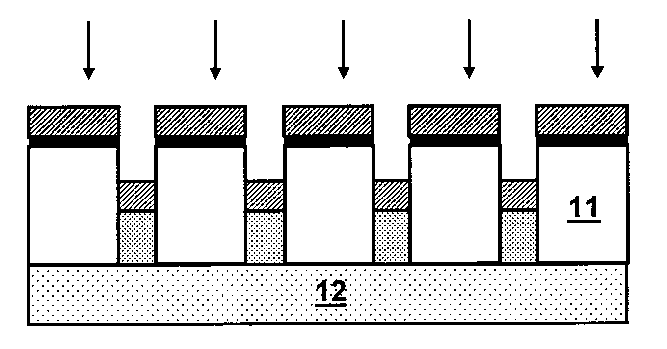 Nanoelectrode array for electrochemical analysis