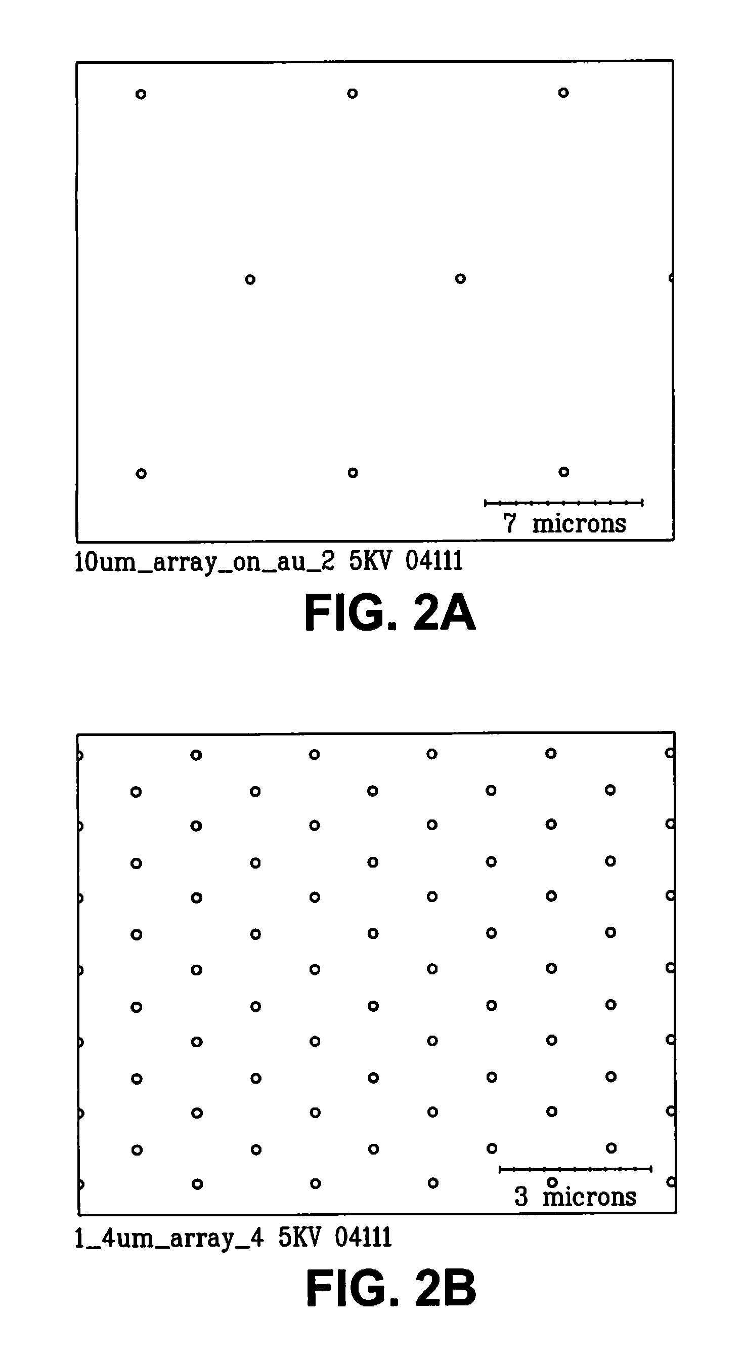 Nanoelectrode array for electrochemical analysis