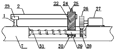 Perforating device suitable for furniture board