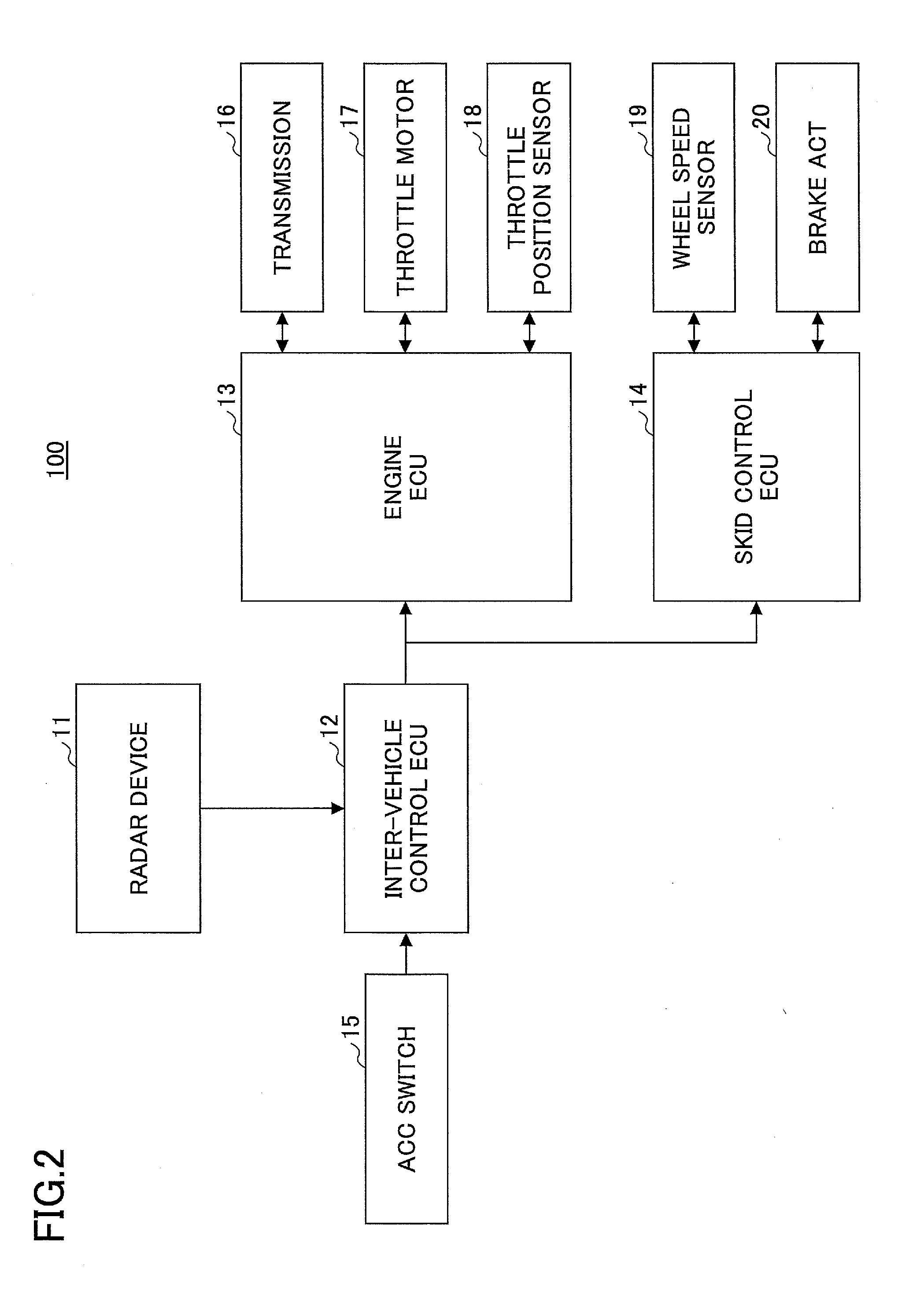 Inter-vehicle distance control apparatus