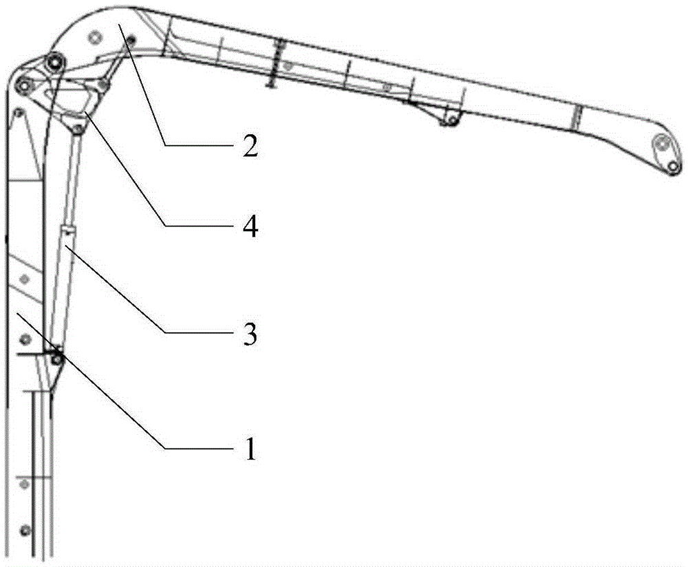 Boom control method and system