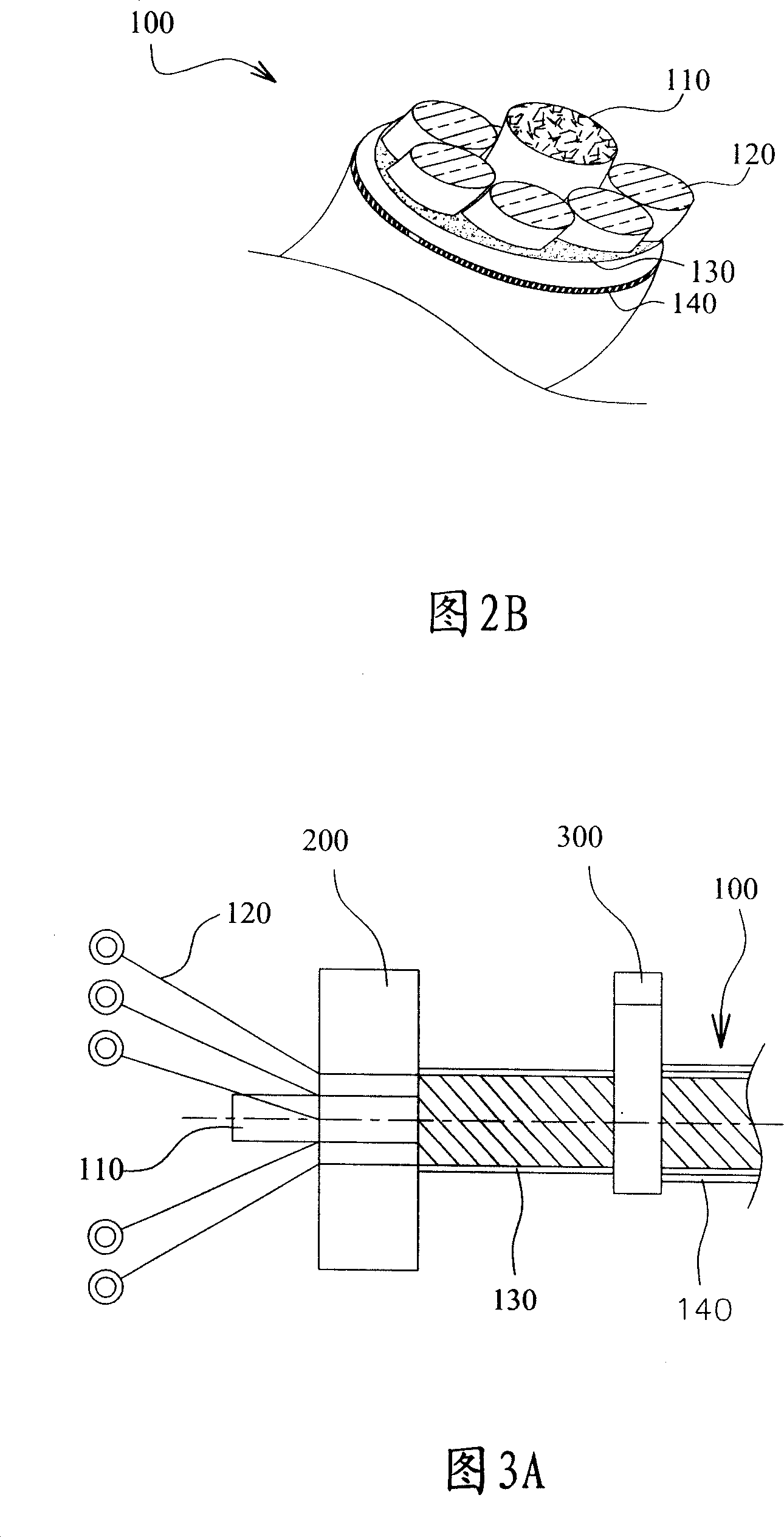 Composite shock-absorbing material, mfg. method and product