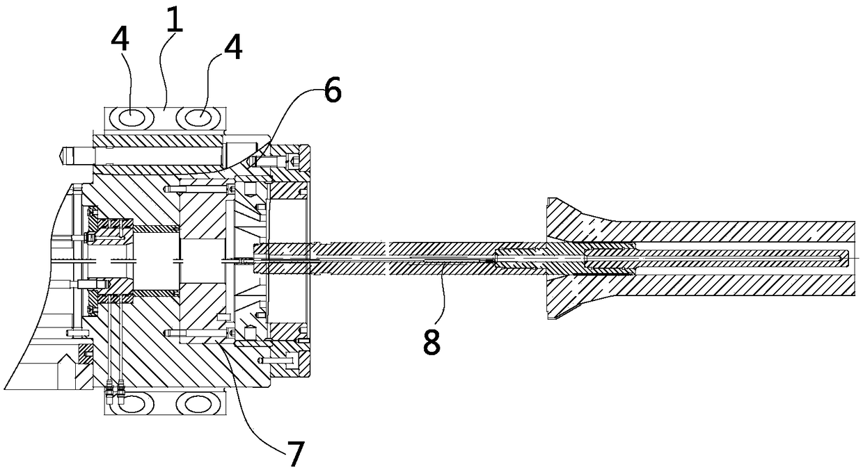 Extruding machine