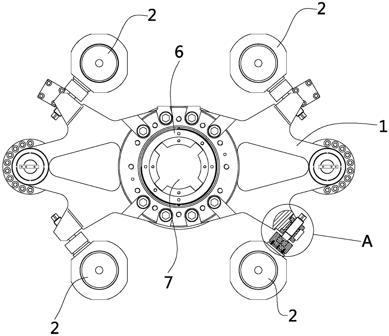 Extruding machine