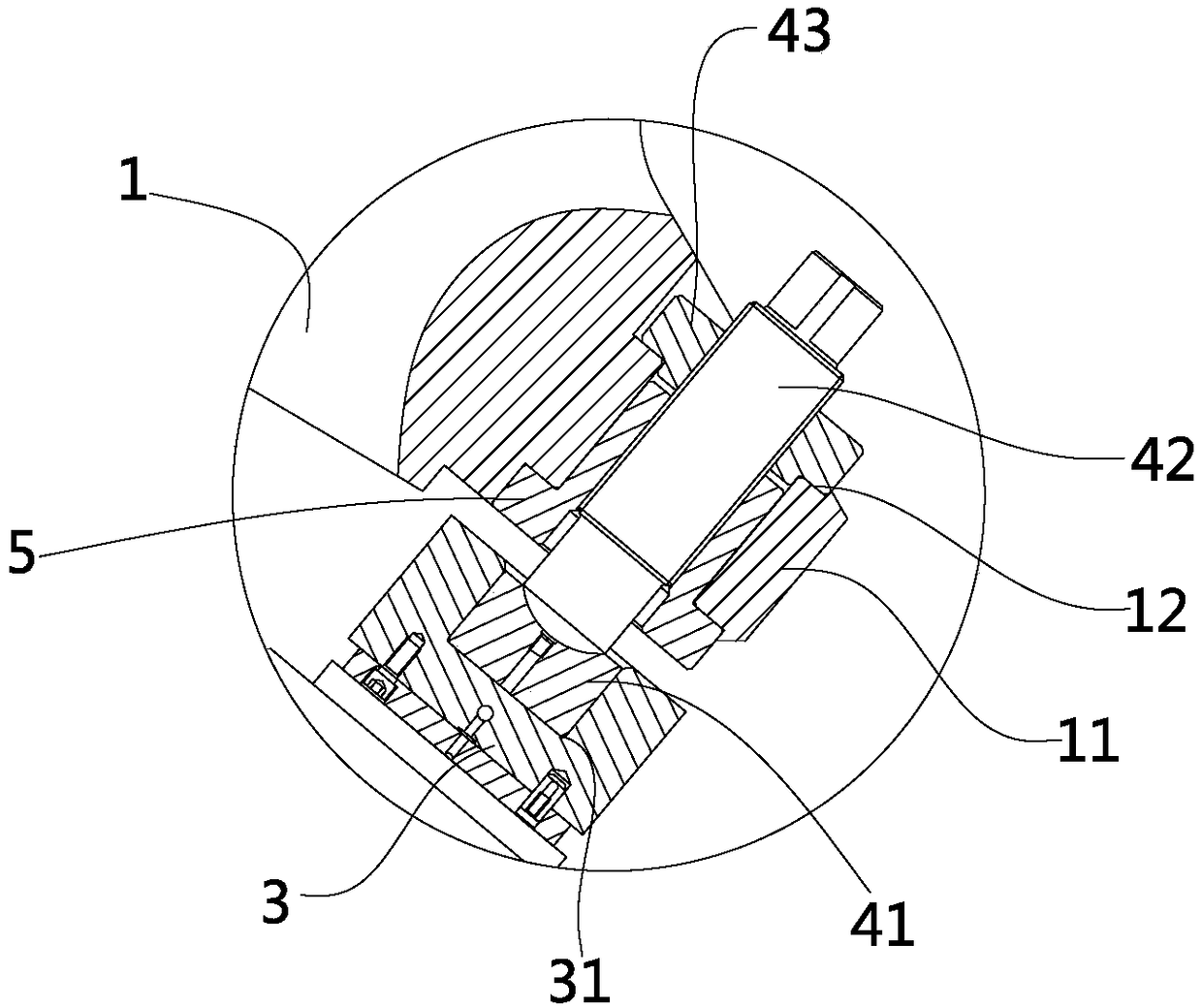 Extruding machine