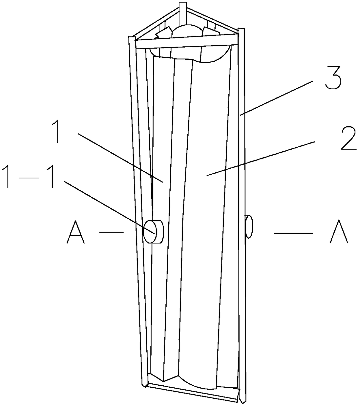 A rapid coating coating line and coating process for rod-shaped utensils