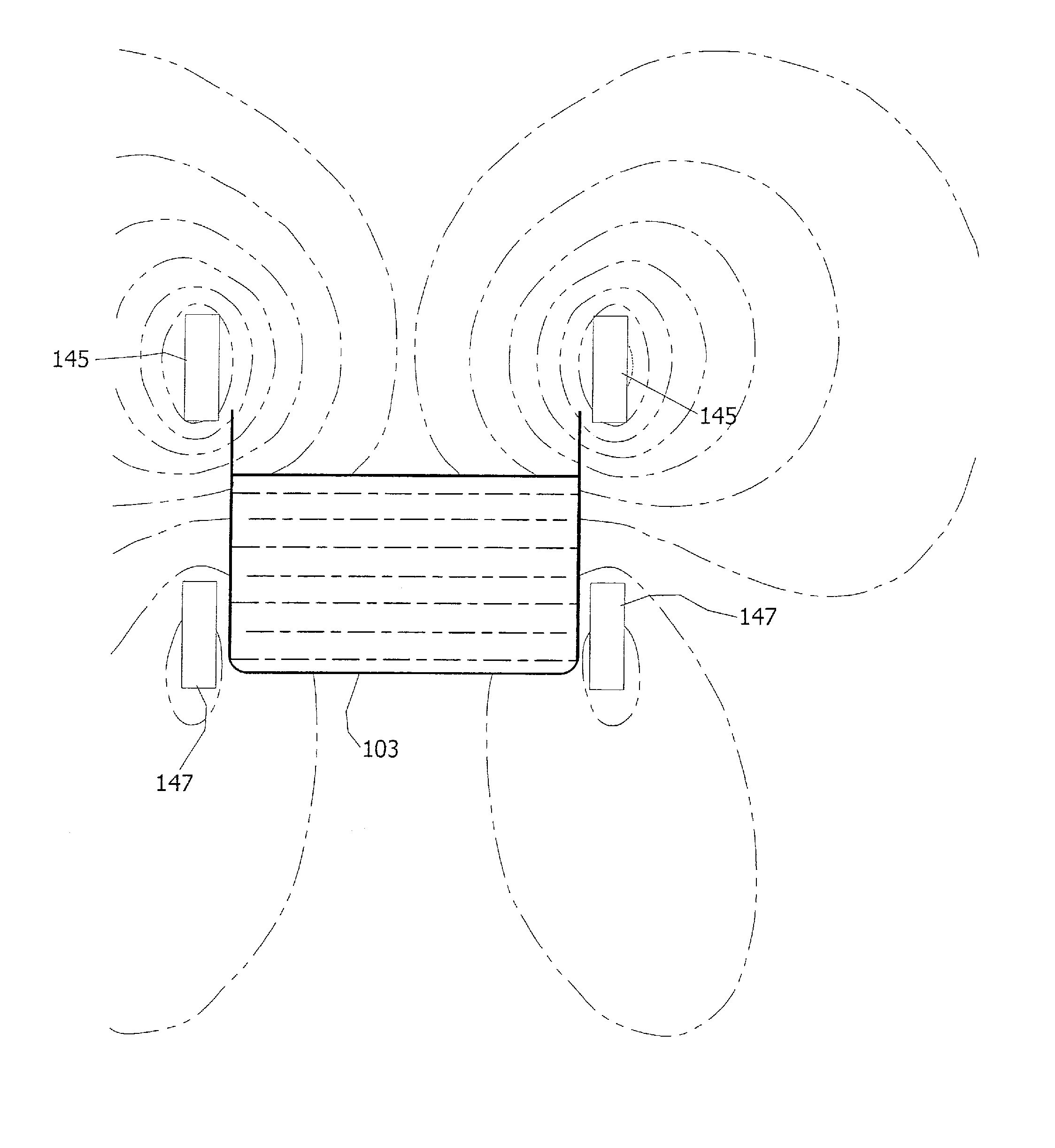 Controlling melt-solid interface shape of a growing silicon crystal using a variable magnetic field