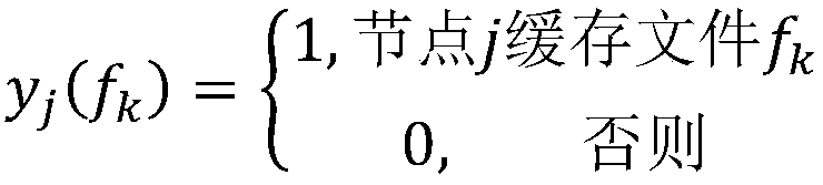 Electric power communication network cache optimization method facing content