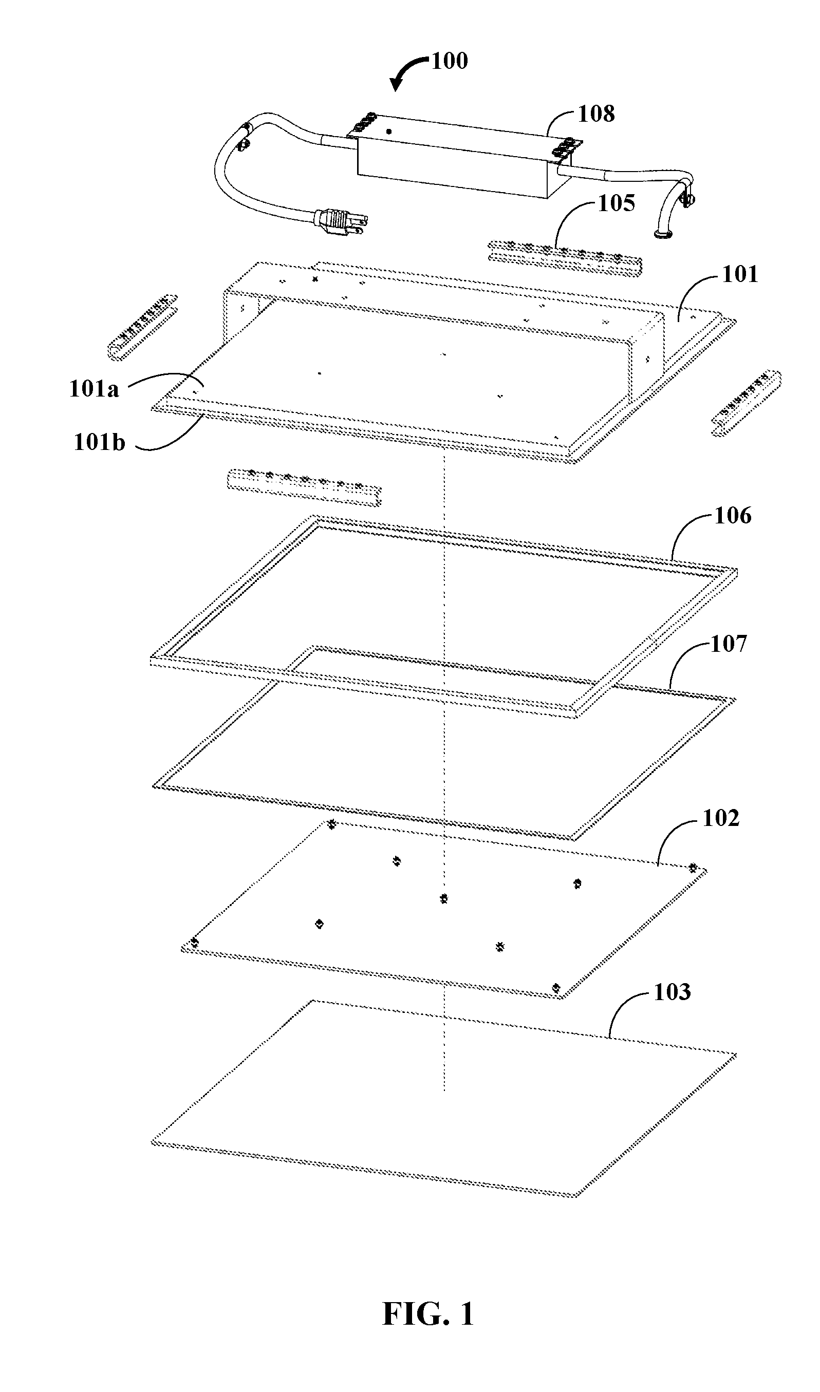 Wavelength emitting electronic device