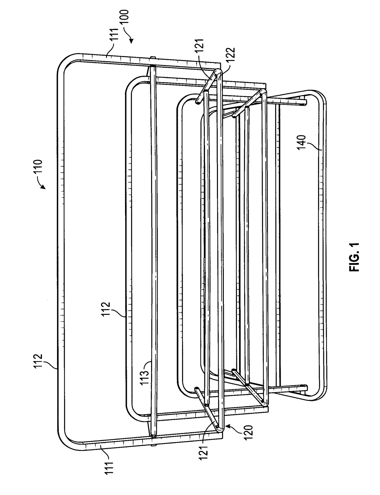 Collapsible shoe rack