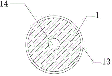 Dampproof plastic particle