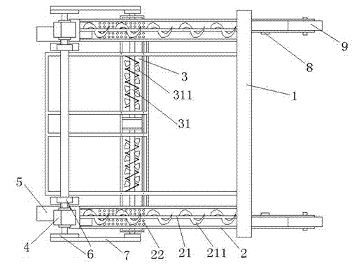 Auger type earth covering equipment